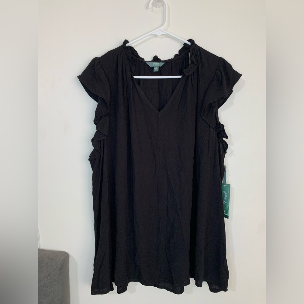 Terra & Sky Women’s Blouse Size 3X
